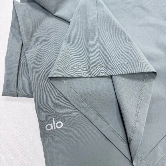 ALO Yoga Steel Grey Trousers (Regular Size) 😆😆Wide-leg Casual - Picture 6 of 8